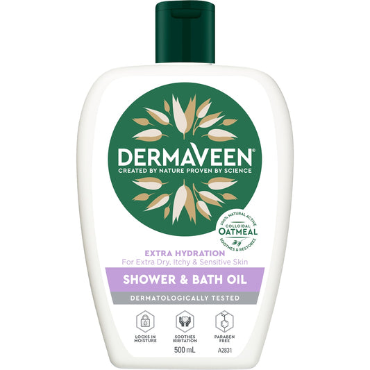 Fruitco Dermaveen Body Wash Shower And Bath Oil 500ml