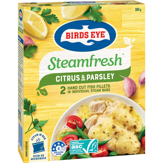 Fruitco Birds Eye Steam Fresh Parsley & Citrus Sauce 380G