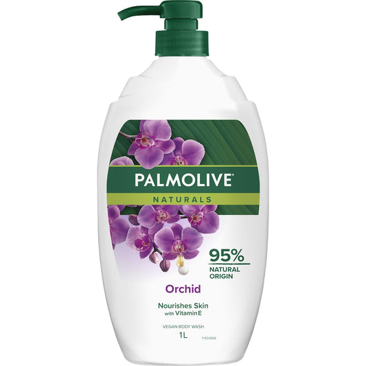 Fruitco Palmolive Body Wash Shower Gel Naturals Orchid 1l