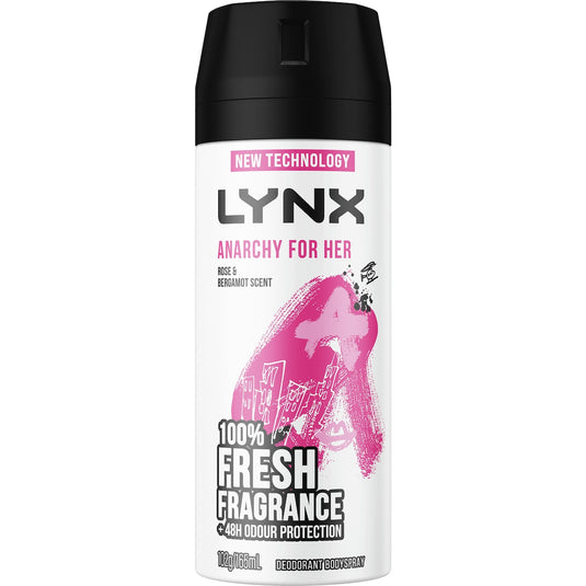 Fruitco LYNX Deodorant Body Spray Anarchy For Her 48h 165mL