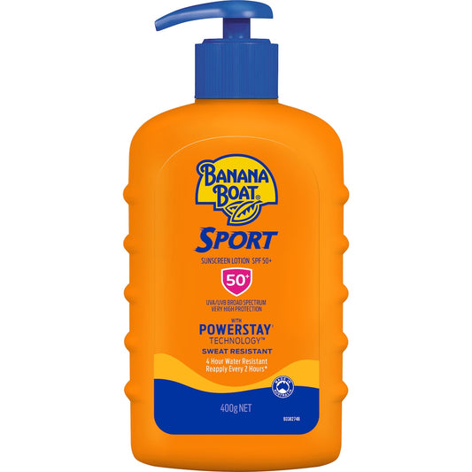 Fruitco Banana Boat Sport Sunscreen Lotion SPF50+ 400g