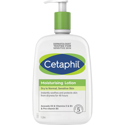 Fruitco Cetaphil Moisturising Lotion Dry To Normal Sensitive Skin 1l
