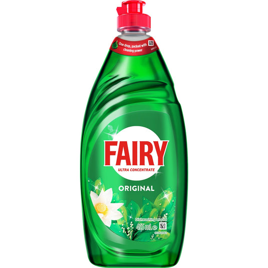 Fruitco Fairy Ultra Concentrate Original Dishwashing Liquid 495ml