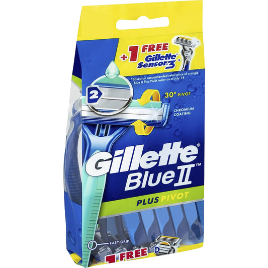 Fruitco Gillette Blue2 Pivot Plus Shaving Razor Each
