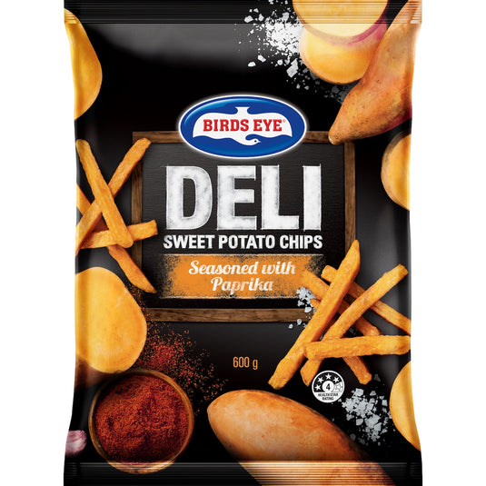 Fruitco Birds Eye Deli Sweet Potato Chips 600g