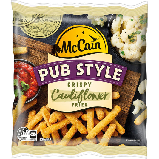 Fruitco McCain Pub Style Crispy Cauliflower Fries 500g