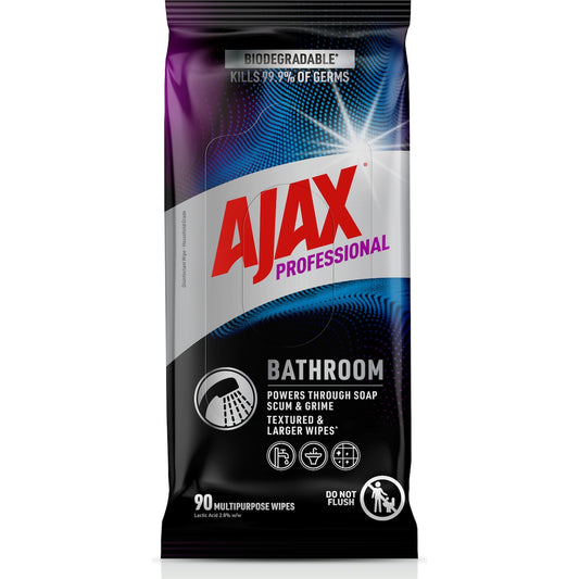 Fruitco Ajax Professional Bathroom Wipes 90 Pack