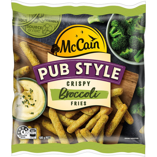 Fruitco McCain Pub Style Crispy Broccoli Fries 500g