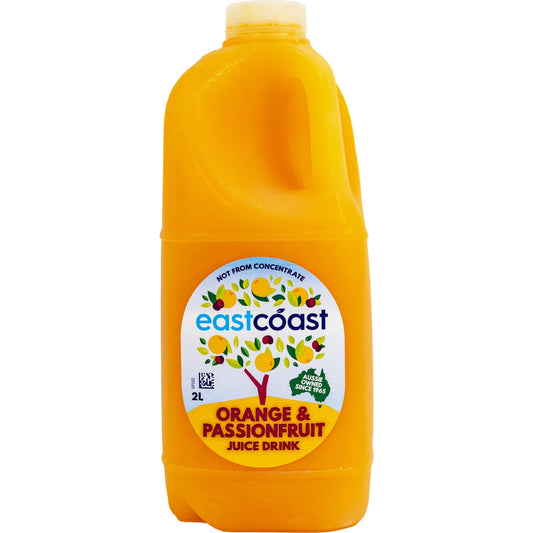 Fruitco Eastcoast Orange & Passionfruit 2l