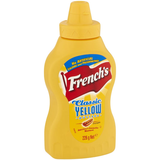 Fruitco French's Classic Yellow American Mustard 226g