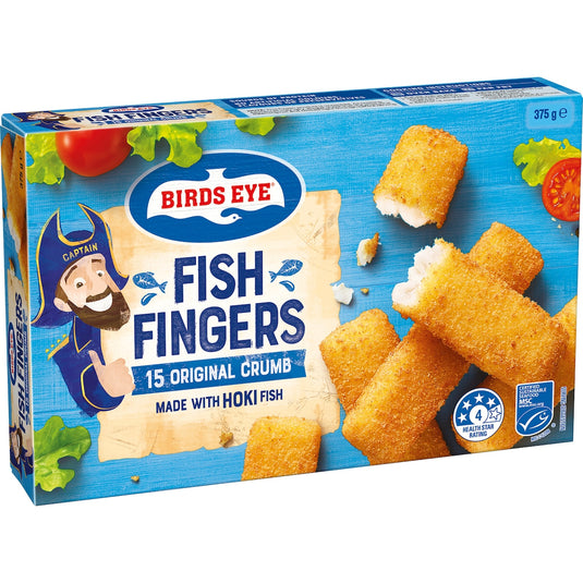 Fruitco Birds Eye Fish Fingers Original Crumb 375g