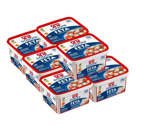 Fruitco Dodoni Greek Feta Cheese 1Kilo Box of 6