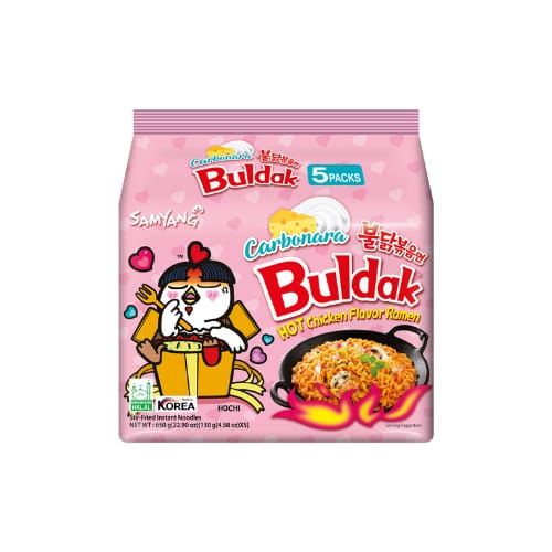 Fruitco-Samyang-Buldak-Hot-Chicken-Flavor-Ramen-Carbonara-5pack-700g