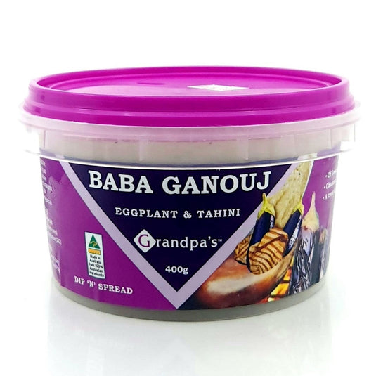 fruitco-grandpas-eggplant-tahini-dip-babaganouj-400g-1-each