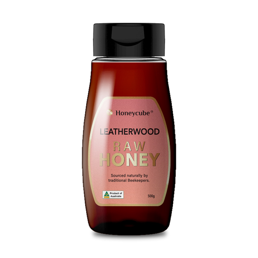 fruitco-honeycube-leatherwood-raw-honey-500g-1-each