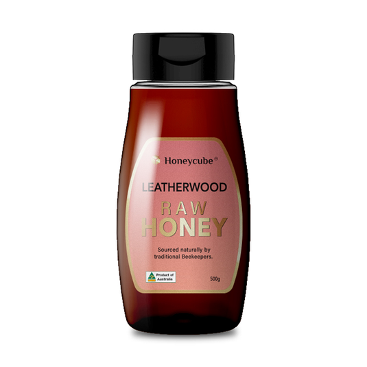 fruitco-honeycube-leatherwood-raw-honey-500g-1-each