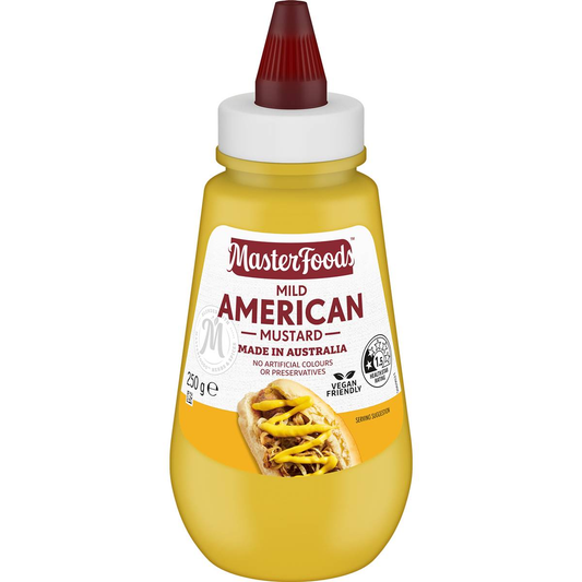 fruitco-masterfoods-american-mustard-250g-1-each