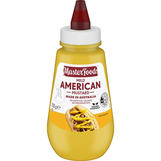 fruitco-masterfoods-american-mustard-250g-1-each