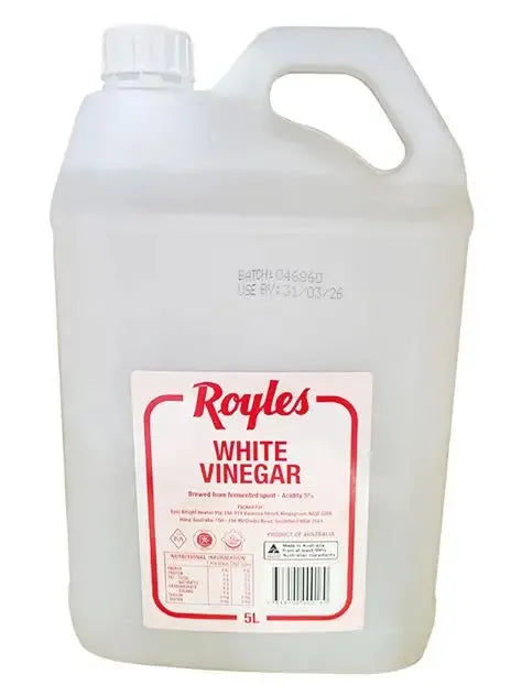 Fruitco Royles White Vinegar 5L