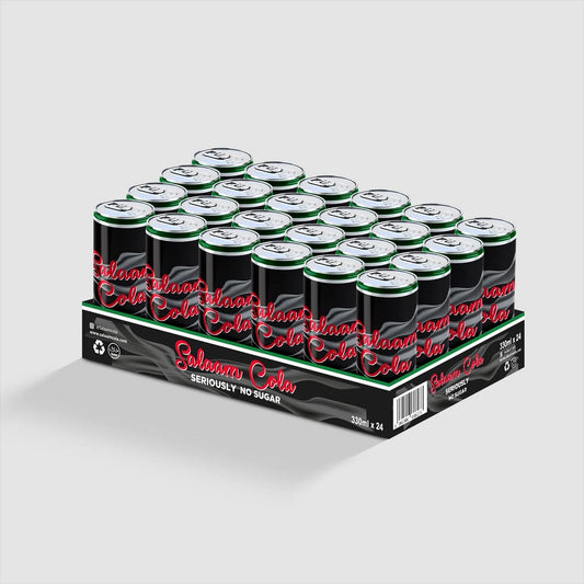 Salaam Cola Seriously No Sugar 24x330ml