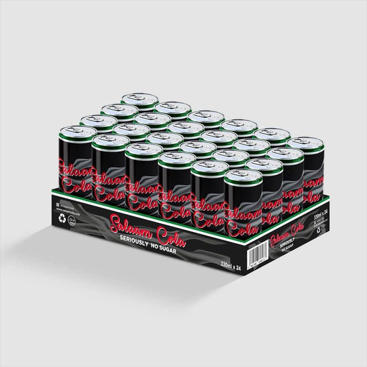 Salaam Cola Seriously No Sugar 24x330ml