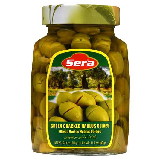 fruitco-sera-green-olives-cracked-700g-1-each