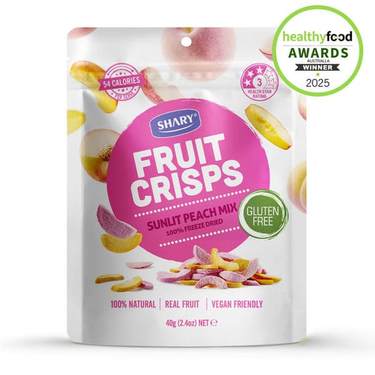 Shary Fruit Crisps Sunlit Peach Mix 70g