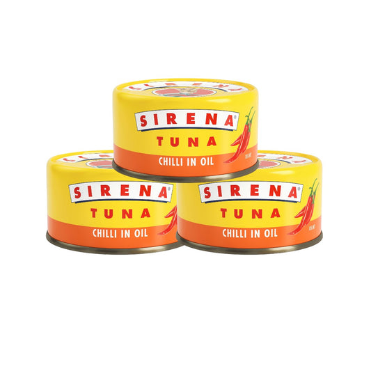 Fruitco Sirena Tuna Chilli in Oil 185g Box of 24