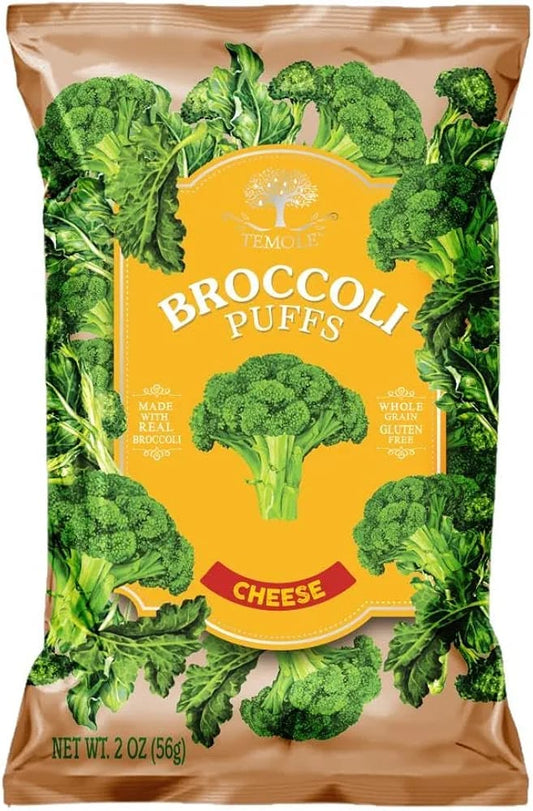 Temole Broccoli Puffs Cheese 56g