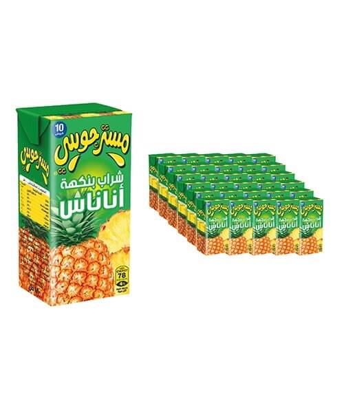 Mr Juicy Pineapple 30x180ml box
