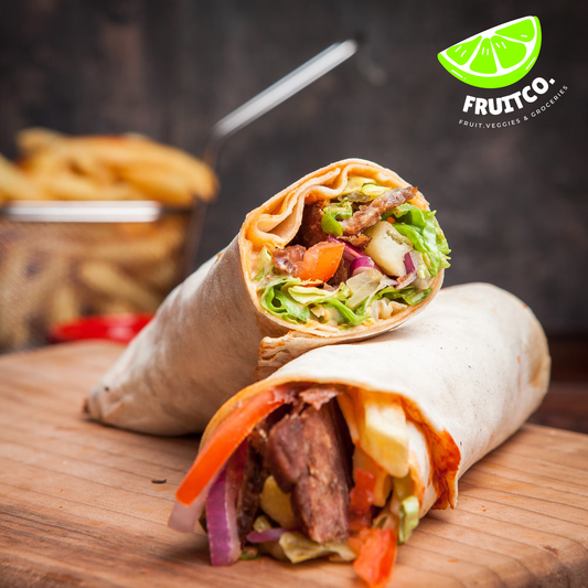 Falafel Hummus Wrap Recipe