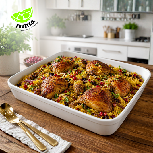 One-Pot Persian Chicken & Saffron Rice