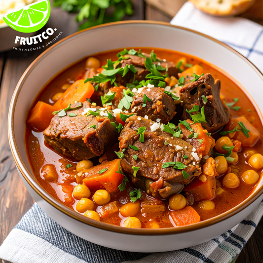 Instant Pot Lamb Stew with Chickpeas
