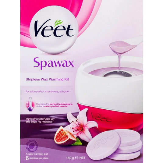 Fruitco Veet Spawax Stripless Wax Warming Kit 150g