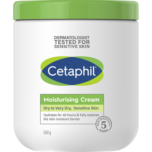Fruitco Cetaphil Moisturising Cream For Face & Body 550g