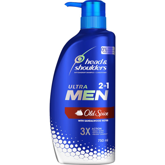 Fruitco Head & Shoulders Ultra Men 2 In 1 Old Spice Shampoo & Conditioner 750ml