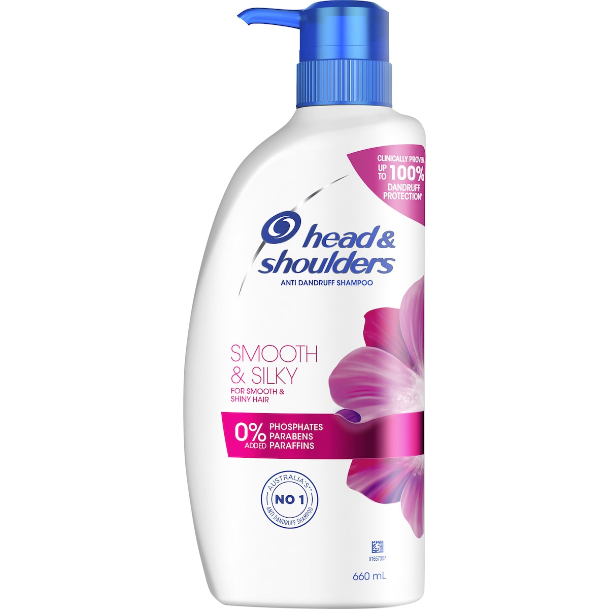 Fruitco Head & Shoulders Smooth & Silky Anti Dandruff Shampoo 660ml