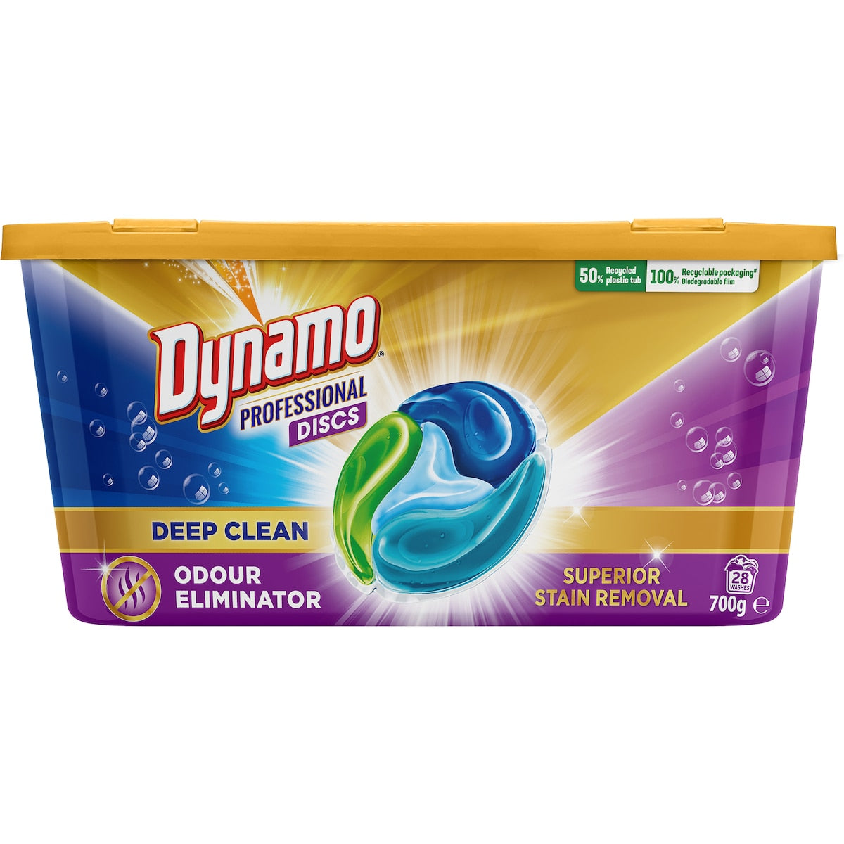 Fruitco Dynamo Professional Laundry Capsules Odour Eliminator 28 pack
