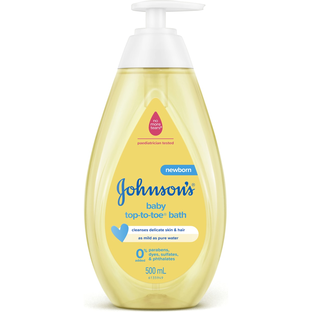 Fruitco Johnson's Top-To-Toe Baby Bath 500ml