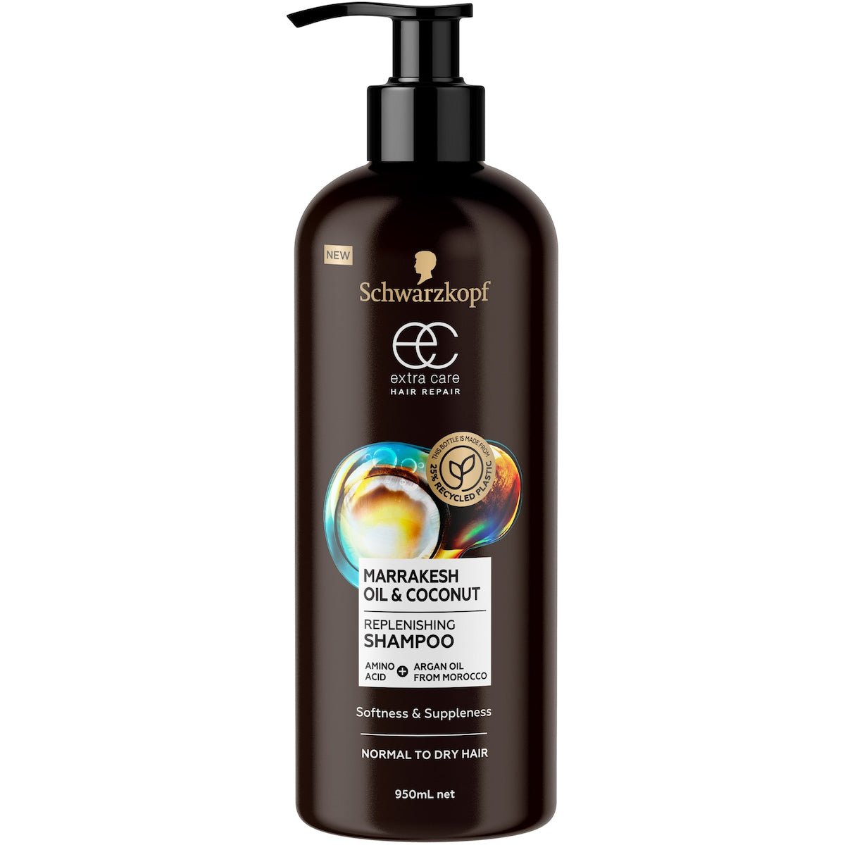 Fruitco Schwarzkopf Extra Care Soft Shampoo Marrakesh Oil For Dry Hair 950mL