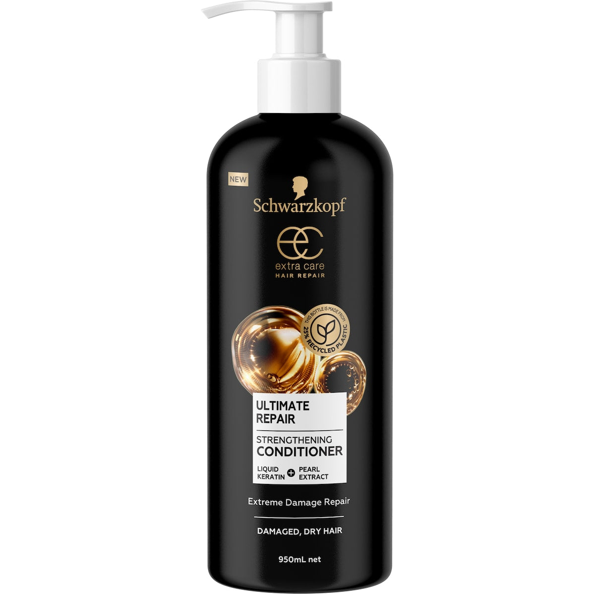Fruitco Schwarzkopf Extra Care Ultimate Repair Conditioner For Damaged Hair 950mL