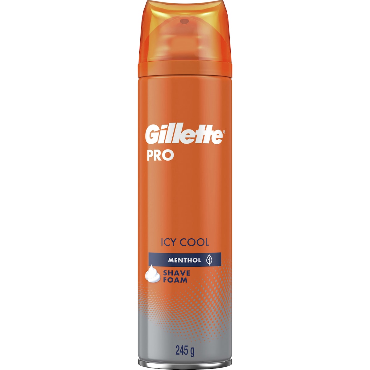 Fruitco Gillette Pro Icy Cool Shaving Foam Menthol 245g