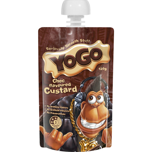 Fruitco Yogo Choc Flavoured Custard Pouch 120g