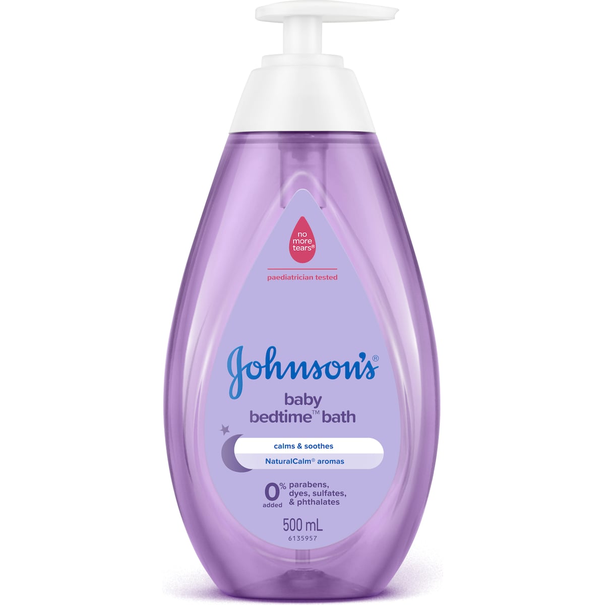 Fruitco Johnson's Bedtime Gentle Calming Scented Tear Free Baby Bath 500ml