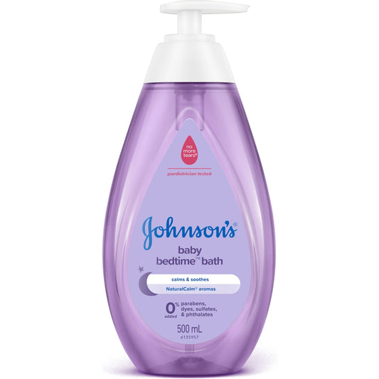 Fruitco Johnson's Bedtime Gentle Calming Scented Tear Free Baby Bath 500ml