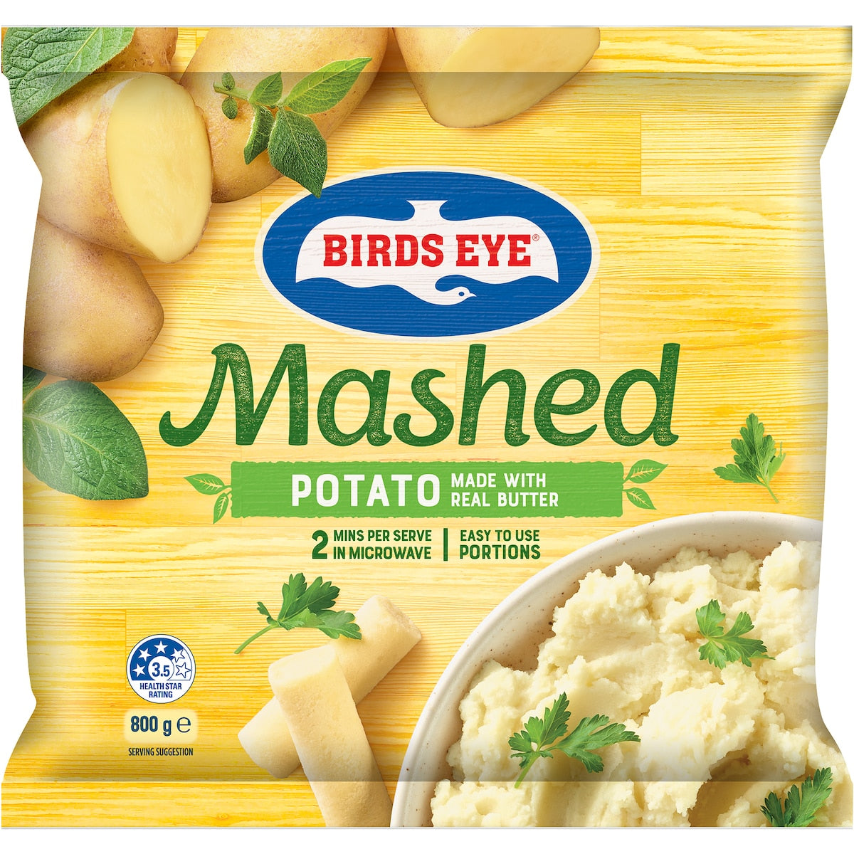 Fruitco Birds Eye Mashed Potato 800g