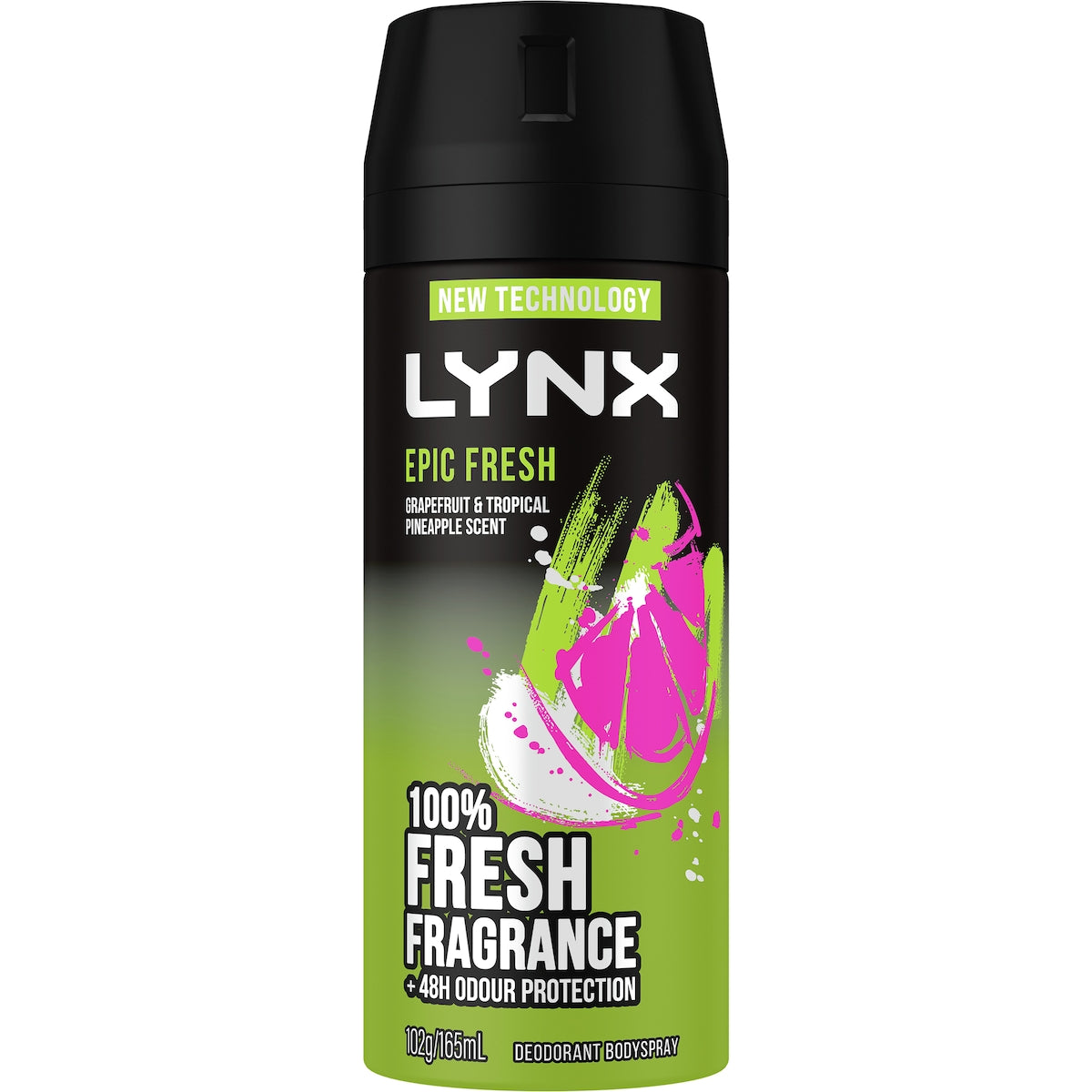 Fruitco LYNX Deodorant Body Spray Epic Fresh 48h 165mL