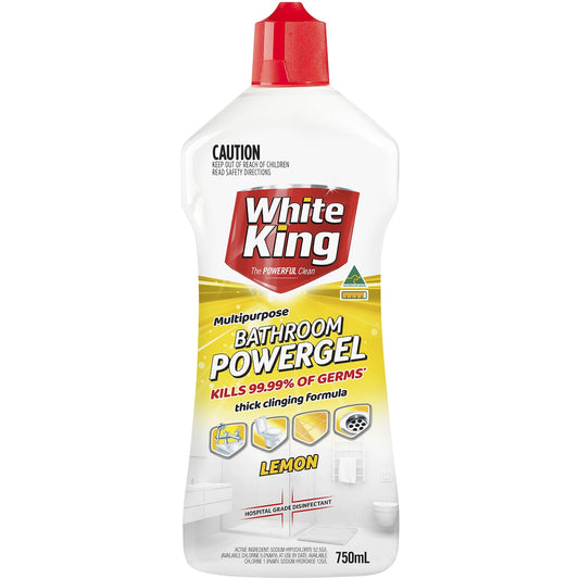 Fruitco White King Bathroom Power Gel Lemon 750ml