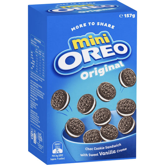 Fruitco Oreo Mini Original Cookies Sharepack 157g