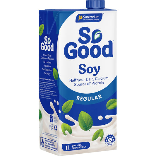 Fruitco Sanitarium So Good Long Life Regular Soy Milk 1L